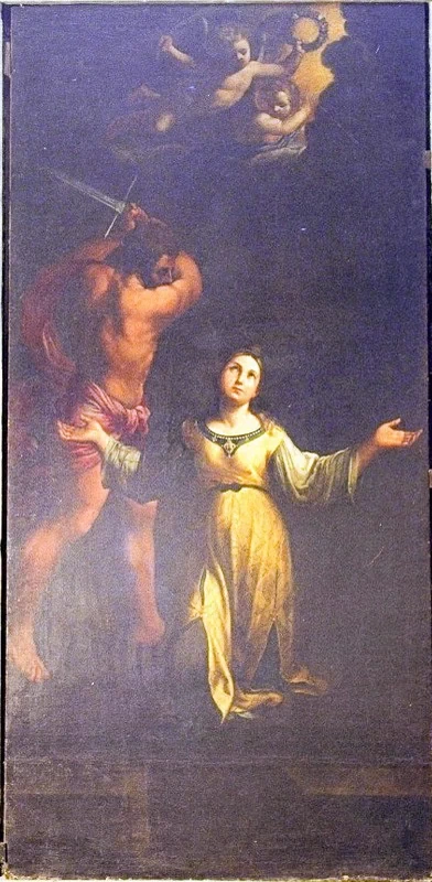 185-Martirio di Santa Cecilia-Santa Cecilia in Trastevere, Roma